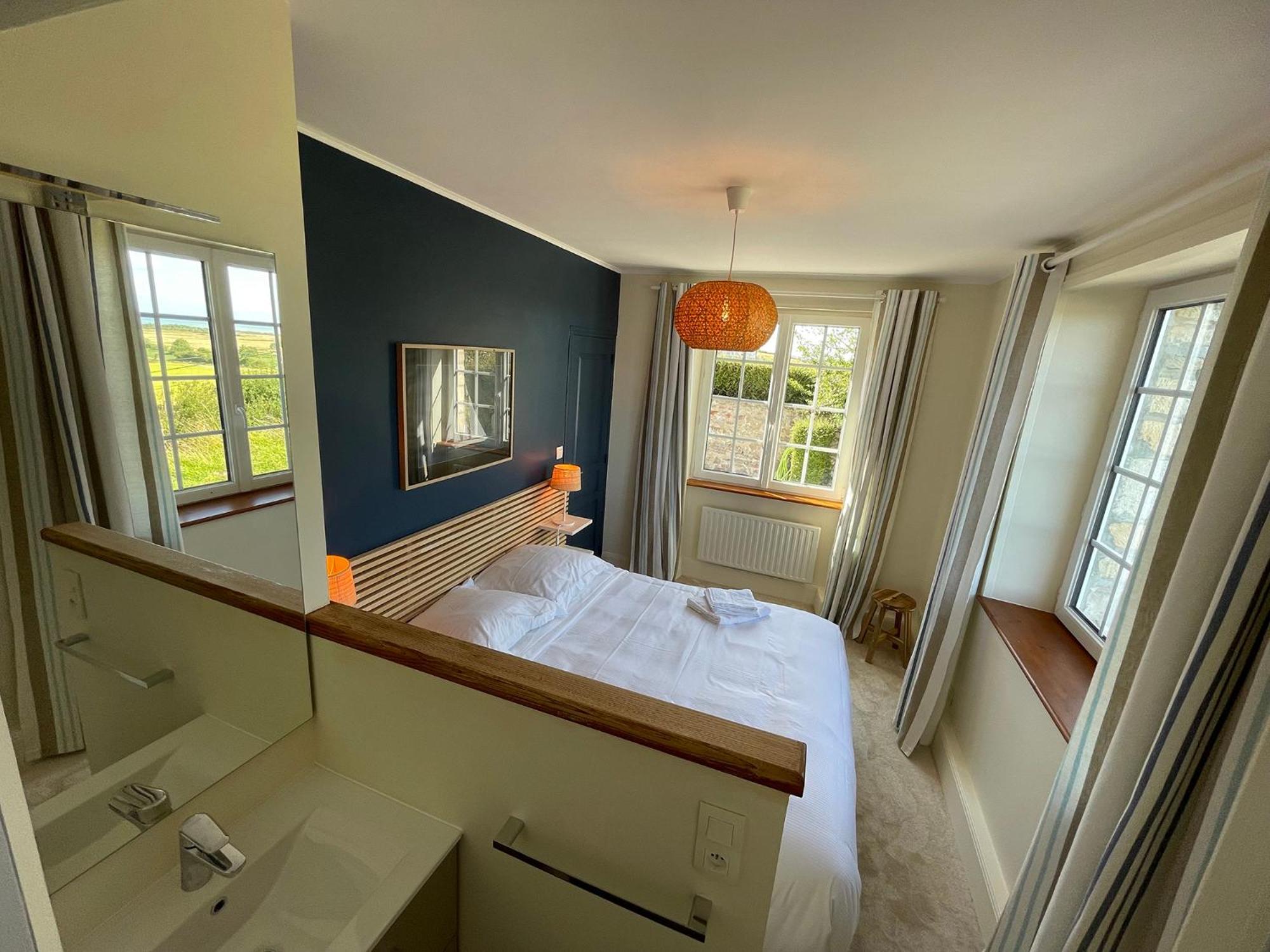 Maison De Charme Vue Sur Mer Pour 6 Pers Quinéville Buitenkant foto