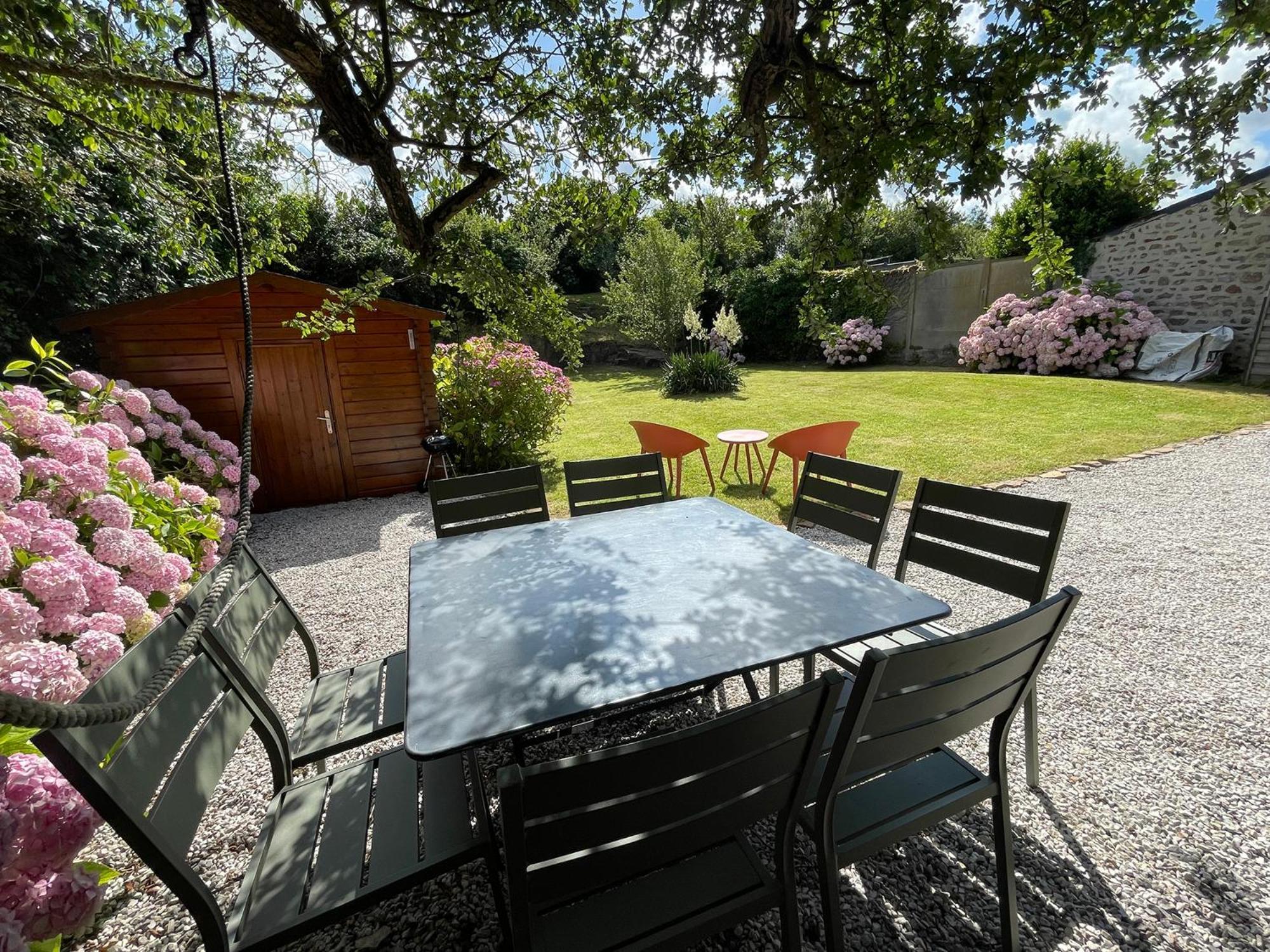 Maison De Charme Vue Sur Mer Pour 6 Pers Quinéville Buitenkant foto