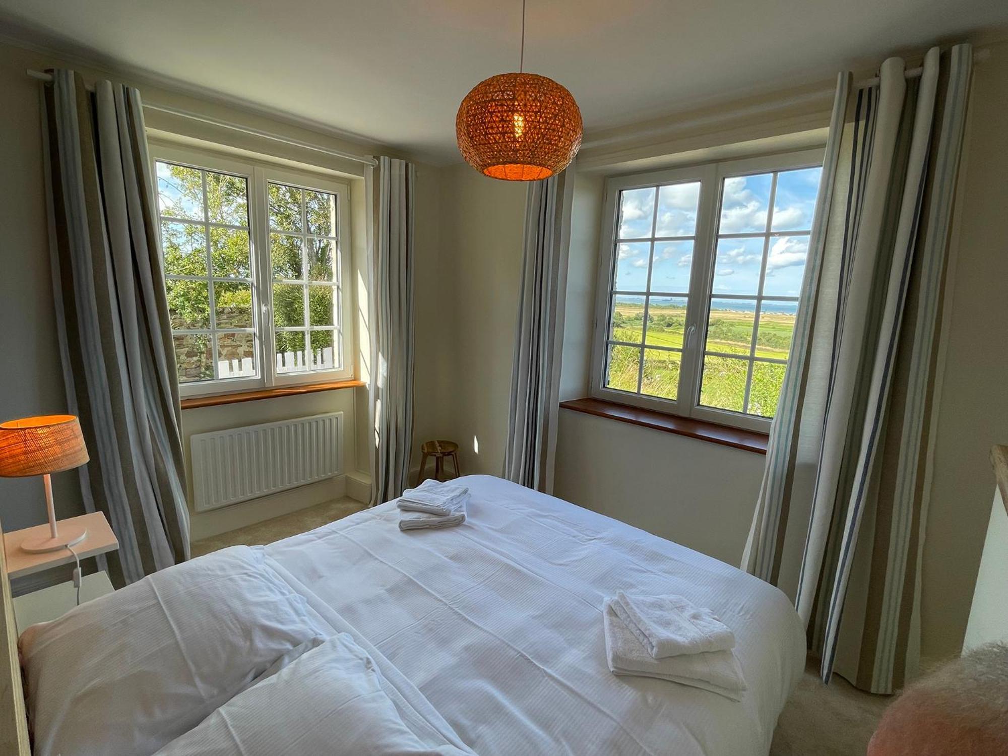 Maison De Charme Vue Sur Mer Pour 6 Pers Quinéville Buitenkant foto