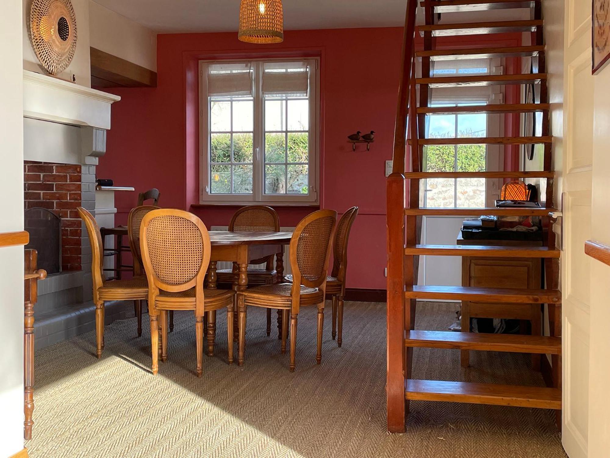 Maison De Charme Vue Sur Mer Pour 6 Pers Quinéville Buitenkant foto