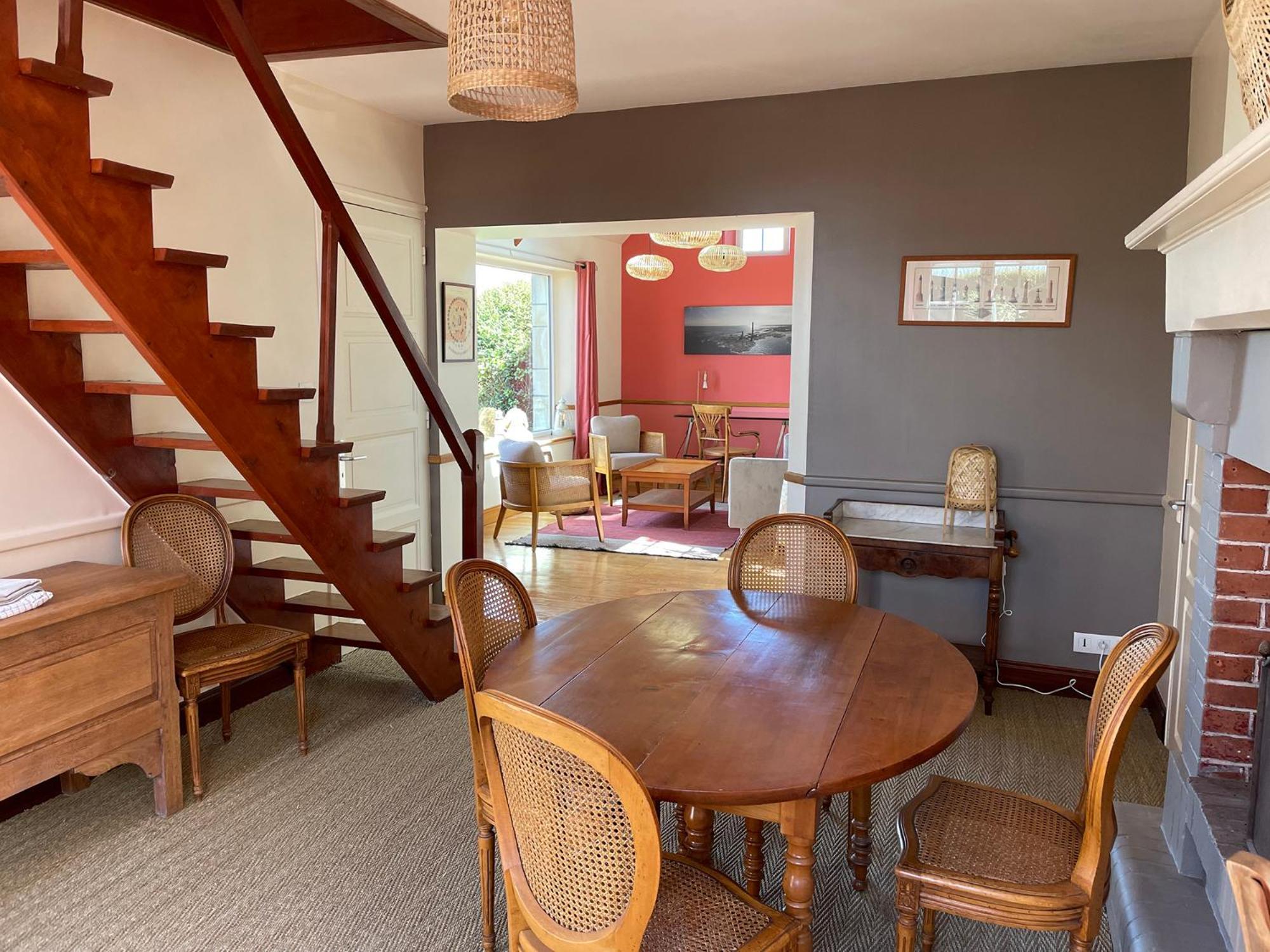 Maison De Charme Vue Sur Mer Pour 6 Pers Quinéville Buitenkant foto